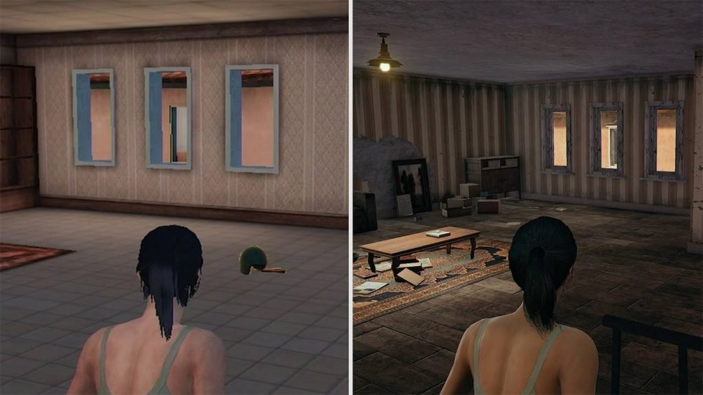 Kekalahan PUBG PC dengan versi PUBG Mobile